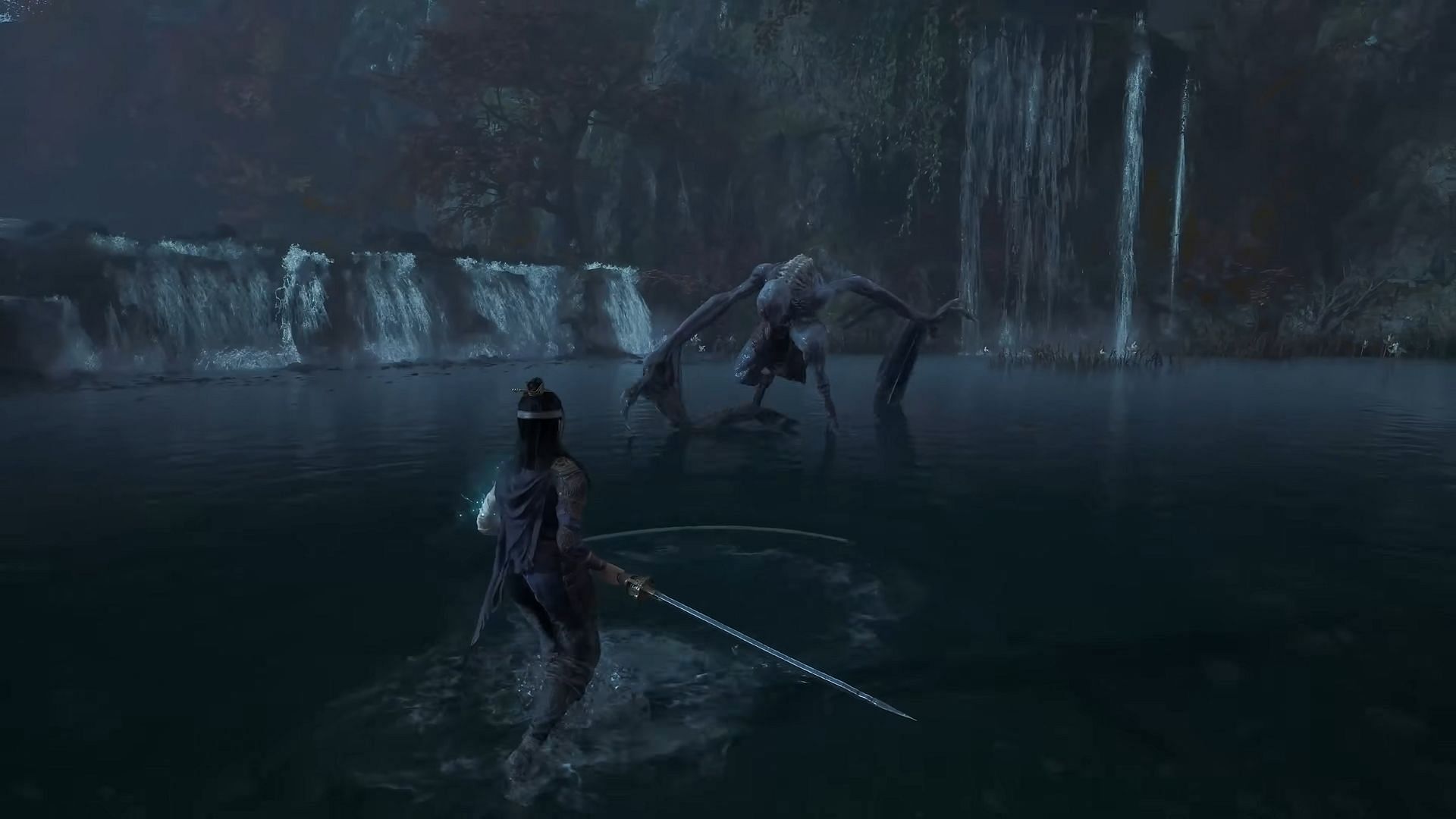 Knowing the boss's attack patterns, elemental weaknesses, and how to exploit Frostbite damage is key to ending the battle quickly (Image via 505 Games)